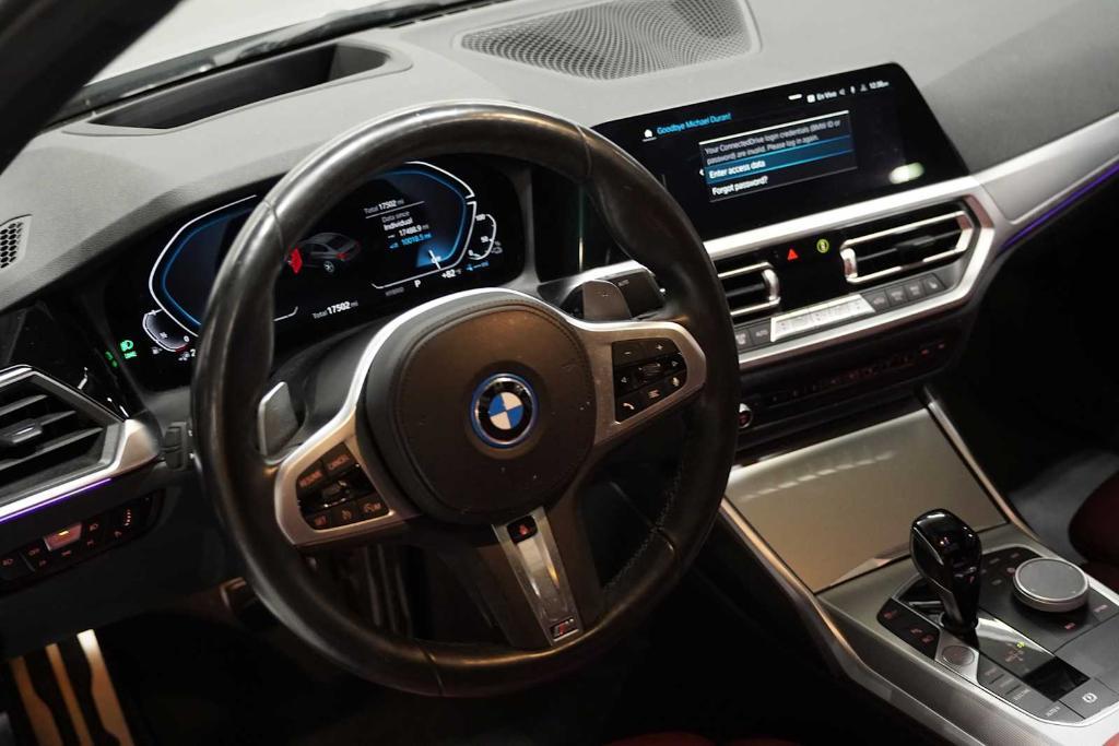 used 2022 BMW 330e car, priced at $38,989