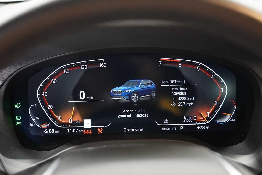 used 2024 BMW X3 car, priced at $44,987