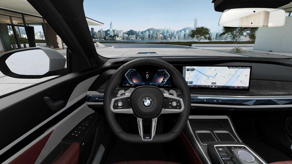 new 2025 BMW 740 car, priced at $116,125