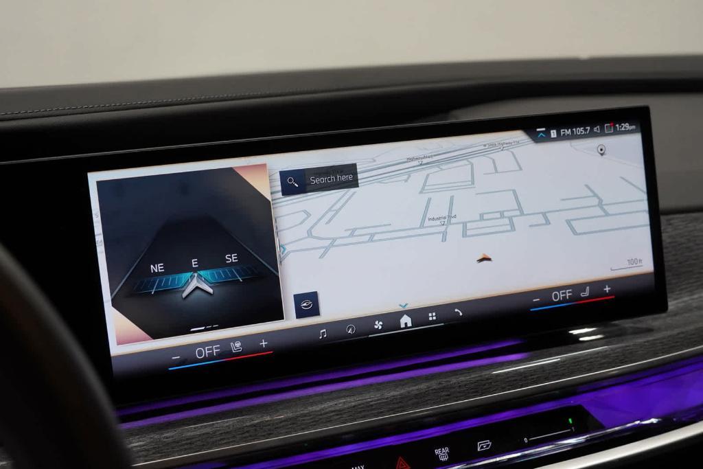 used 2024 BMW 740 car, priced at $77,434