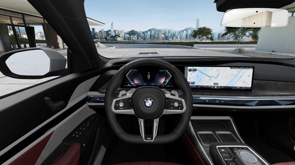 new 2025 BMW 740 car, priced at $111,330