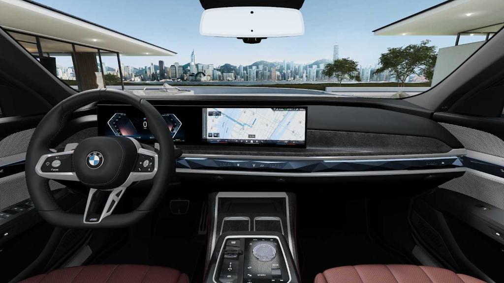 new 2025 BMW 740 car, priced at $111,330