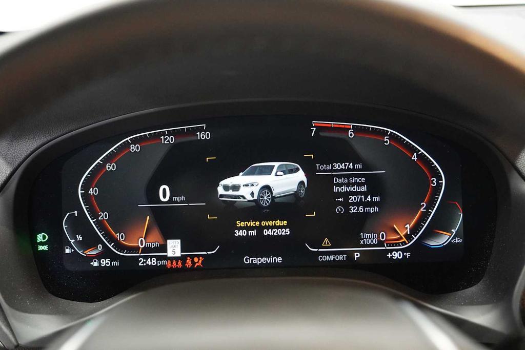used 2023 BMW X3 car, priced at $39,988