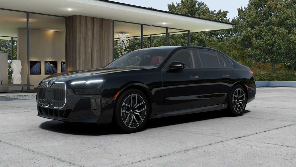 new 2025 BMW 740 car, priced at $105,395