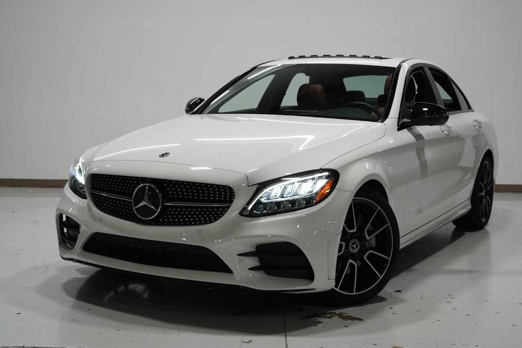 used 2021 Mercedes-Benz C-Class car, priced at $29,989