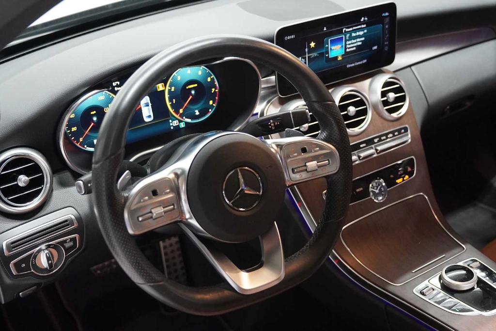 used 2021 Mercedes-Benz C-Class car, priced at $29,989