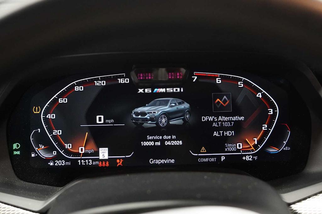 used 2022 BMW X6 car, priced at $67,988