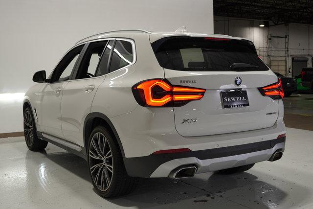 used 2022 BMW X3 car, priced at $34,987