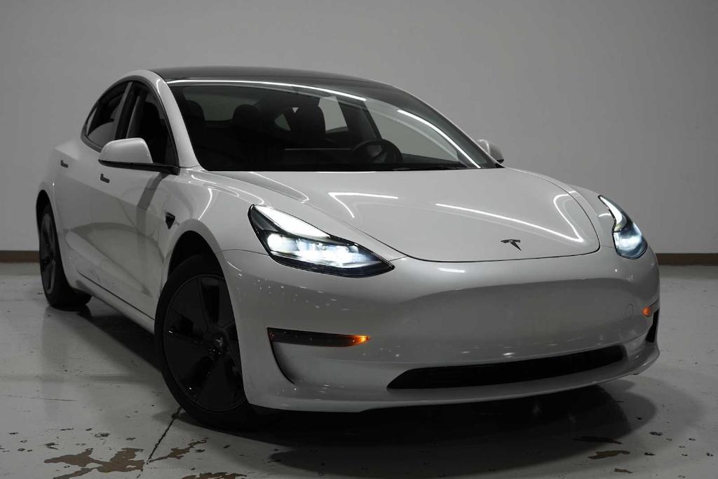 used 2023 Tesla Model 3 car, priced at $27,988