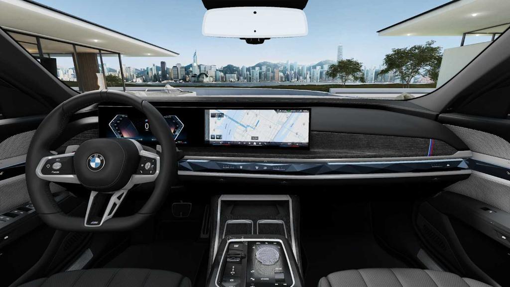 new 2025 BMW 740 car, priced at $111,330