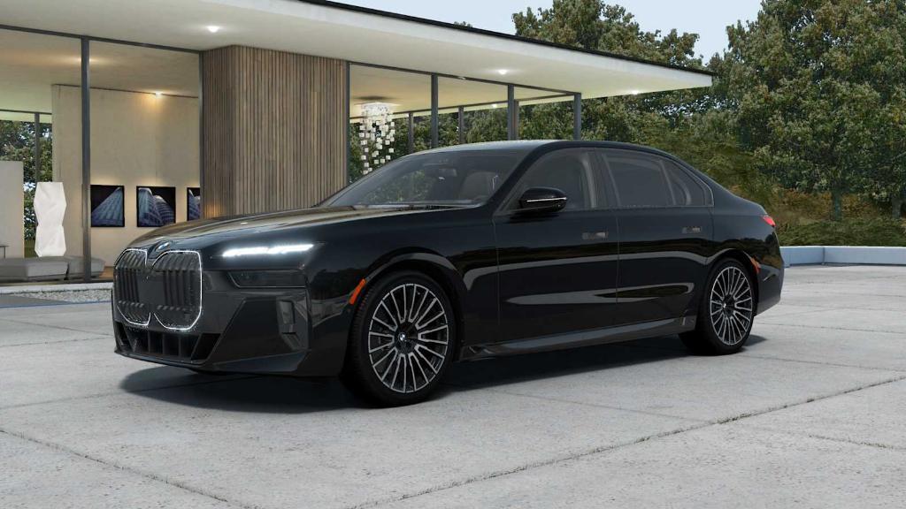 new 2025 BMW 740 car, priced at $111,330