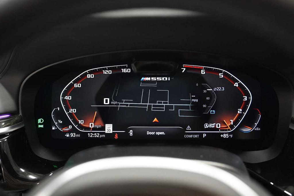 used 2022 BMW M550 car, priced at $63,988
