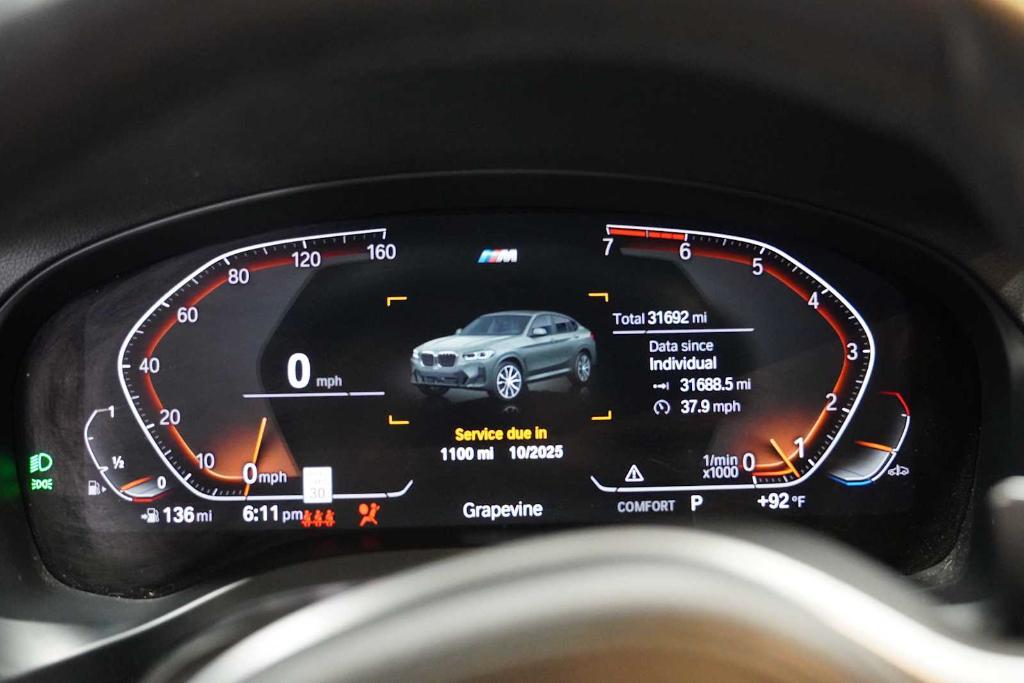 used 2023 BMW X4 car, priced at $47,988