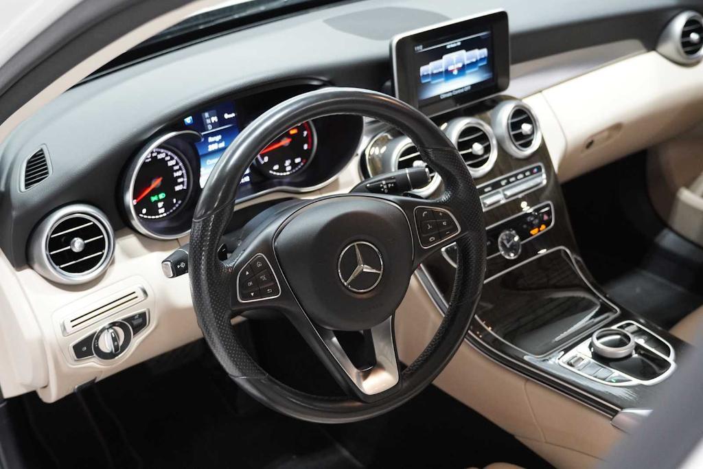 used 2017 Mercedes-Benz C-Class car, priced at $14,987