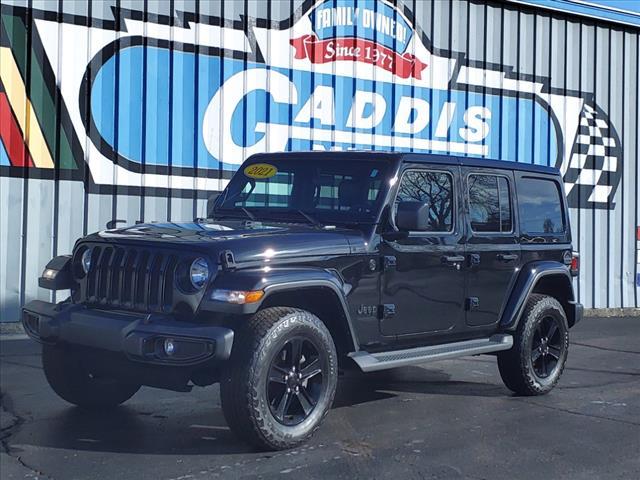 used 2021 Jeep Wrangler Unlimited car, priced at $36,995