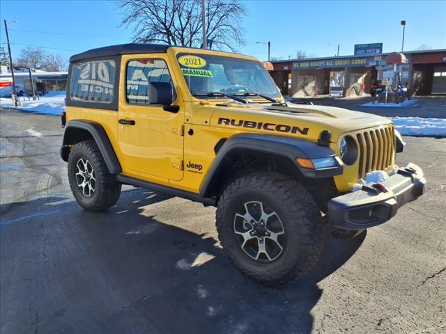 used 2021 Jeep Wrangler car, priced at $37,995