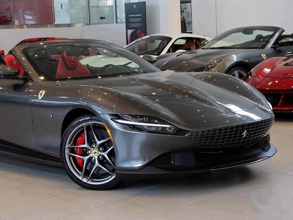 used 2024 Ferrari Roma Spider car, priced at $329,999