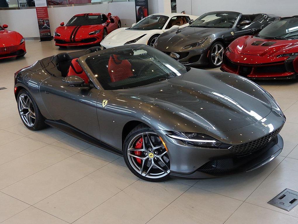 used 2024 Ferrari Roma Spider car, priced at $329,999