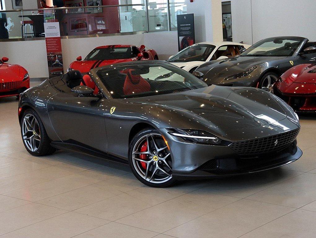 used 2024 Ferrari Roma Spider car, priced at $329,999