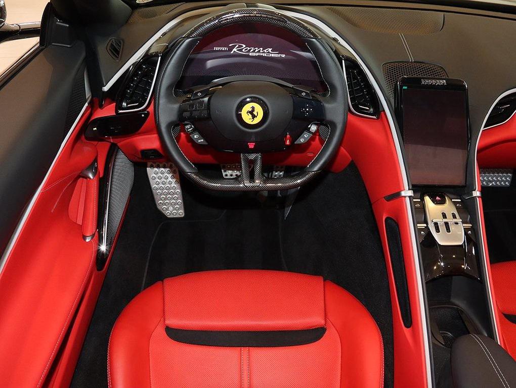 used 2024 Ferrari Roma Spider car, priced at $329,999