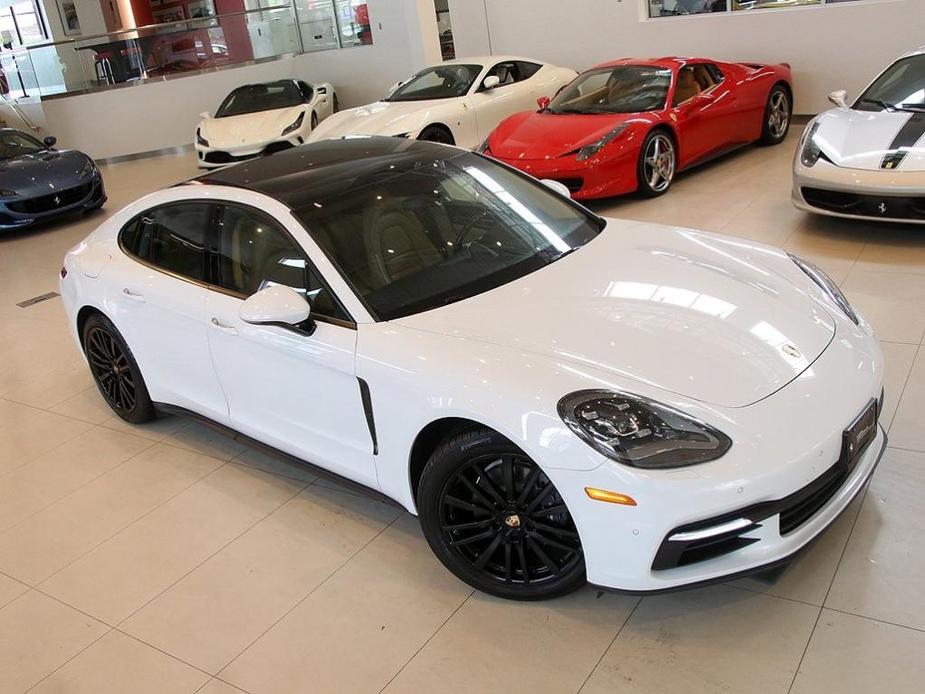 used 2018 Porsche Panamera car, priced at $49,999