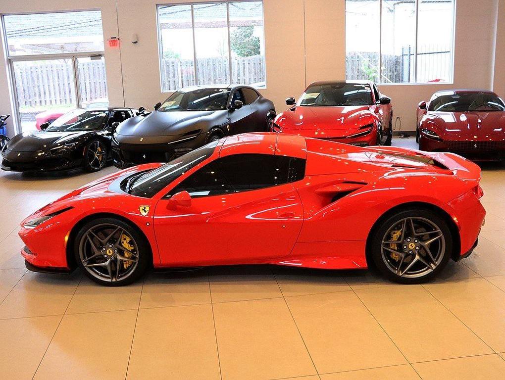 used 2023 Ferrari F8 Spider car, priced at $419,999