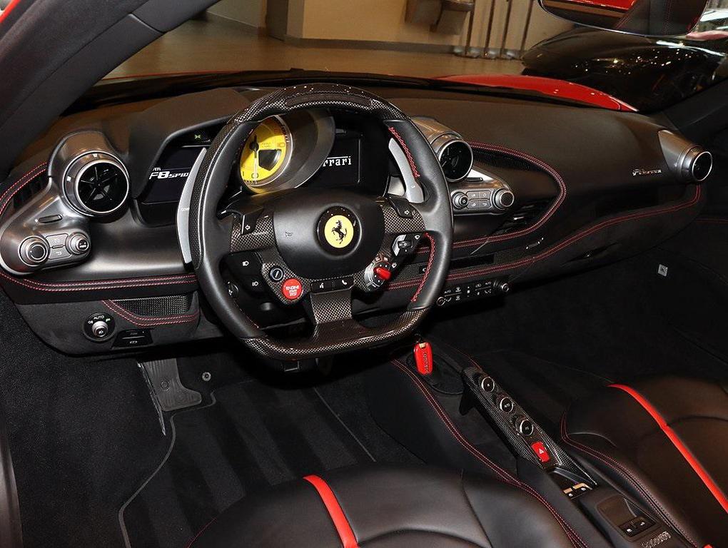 used 2023 Ferrari F8 Spider car, priced at $419,999