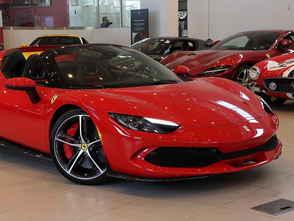 used 2024 Ferrari 296 GTS car, priced at $434,999