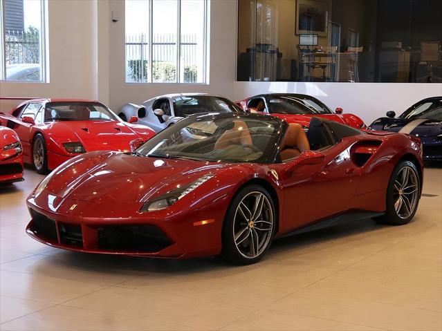 used 2018 Ferrari 488 Spider car, priced at $269,999