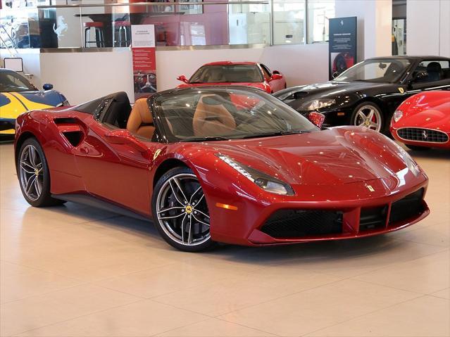 used 2018 Ferrari 488 Spider car, priced at $269,999