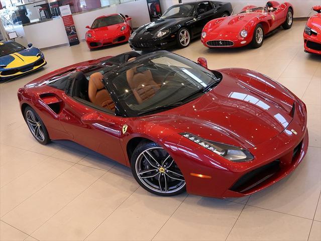 used 2018 Ferrari 488 Spider car, priced at $269,999