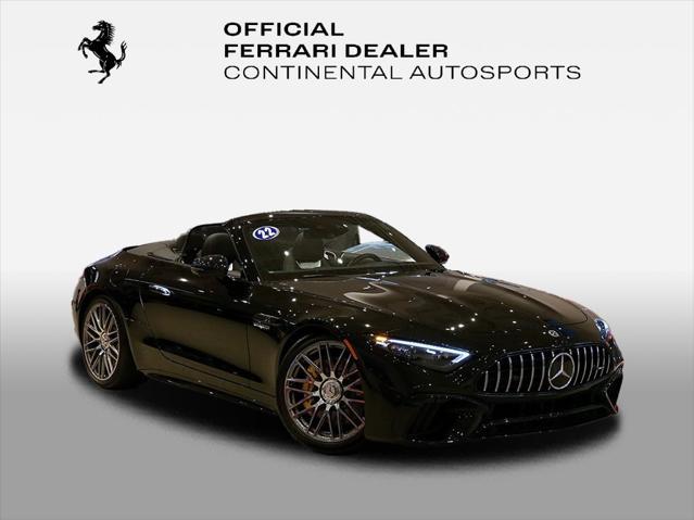 used 2022 Mercedes-Benz AMG SL 63 car, priced at $112,499