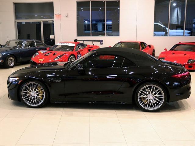 used 2022 Mercedes-Benz AMG SL 63 car, priced at $112,499