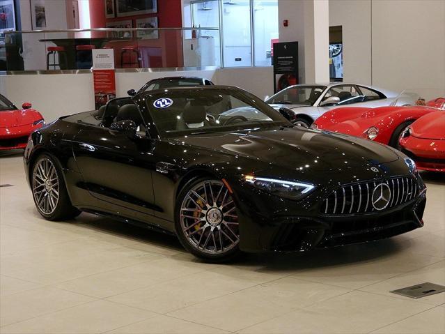 used 2022 Mercedes-Benz AMG SL 63 car, priced at $112,499