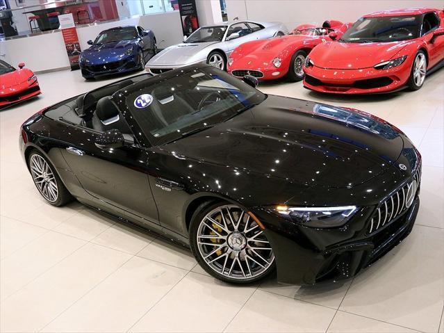 used 2022 Mercedes-Benz AMG SL 63 car, priced at $112,499