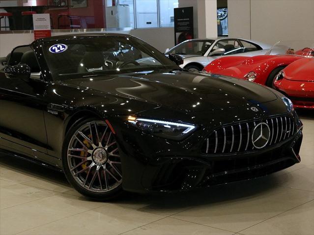 used 2022 Mercedes-Benz AMG SL 63 car, priced at $112,499