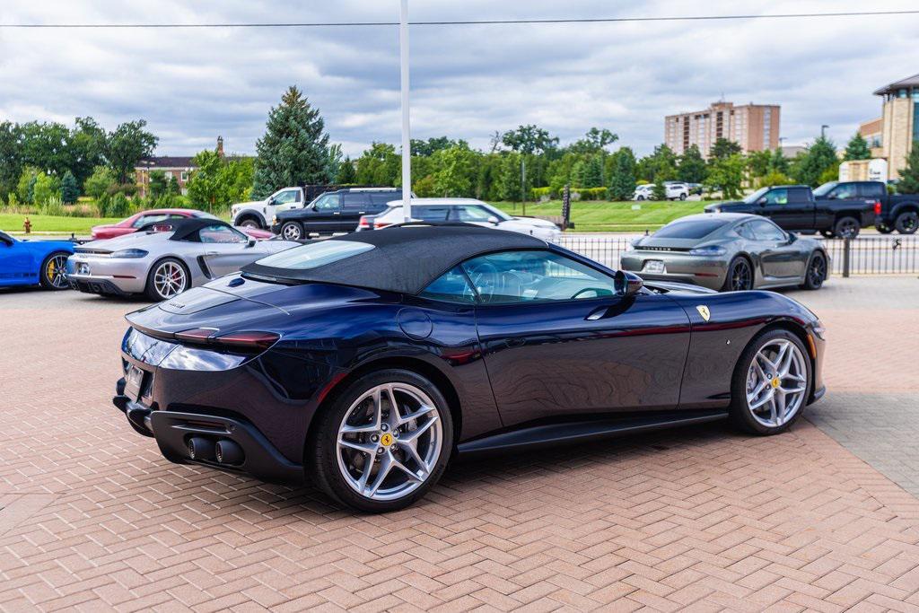 used 2024 Ferrari Roma Spider car, priced at $347,999