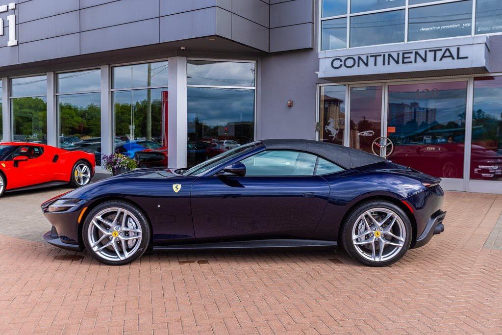used 2024 Ferrari Roma Spider car, priced at $347,999