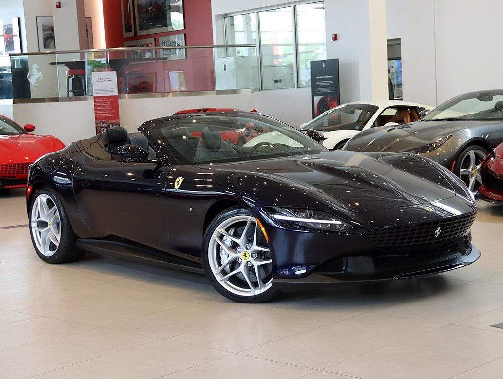 used 2024 Ferrari Roma Spider car, priced at $347,999