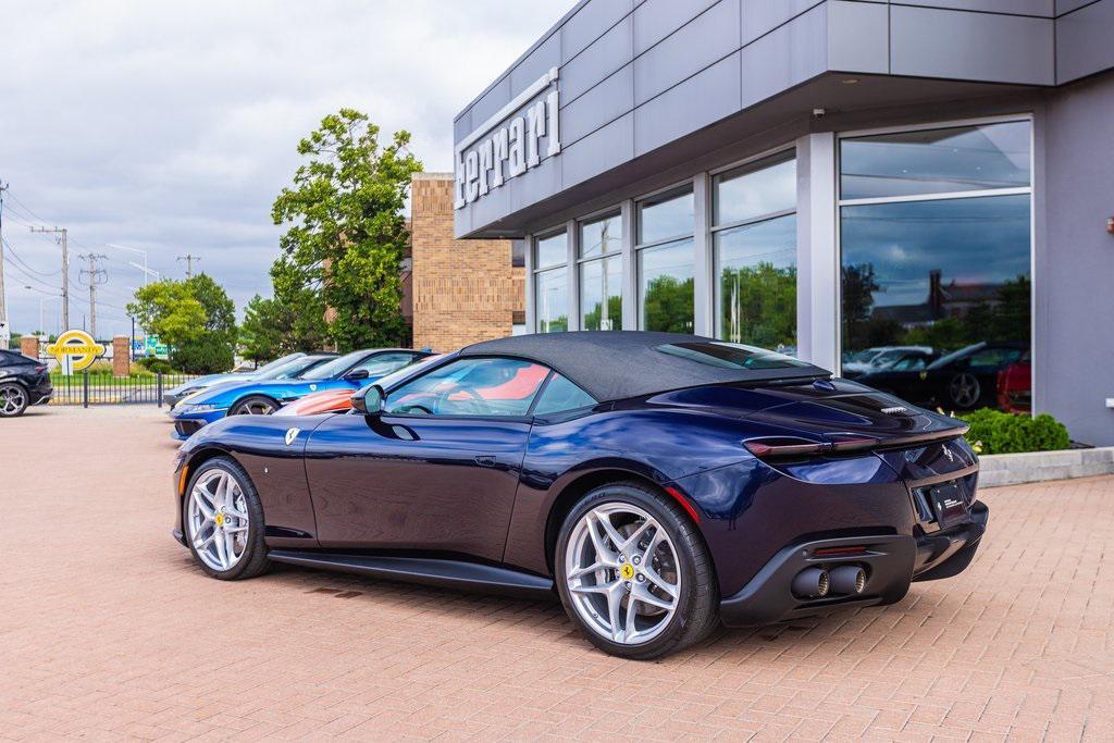 used 2024 Ferrari Roma Spider car, priced at $347,999