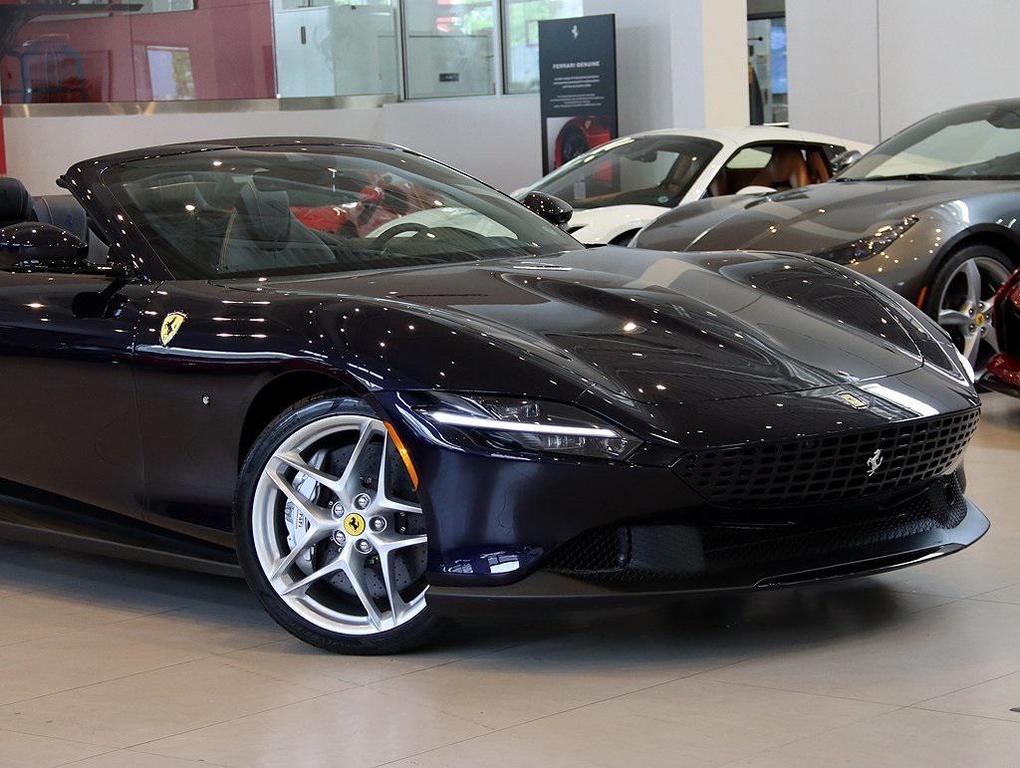 used 2024 Ferrari Roma Spider car, priced at $347,999
