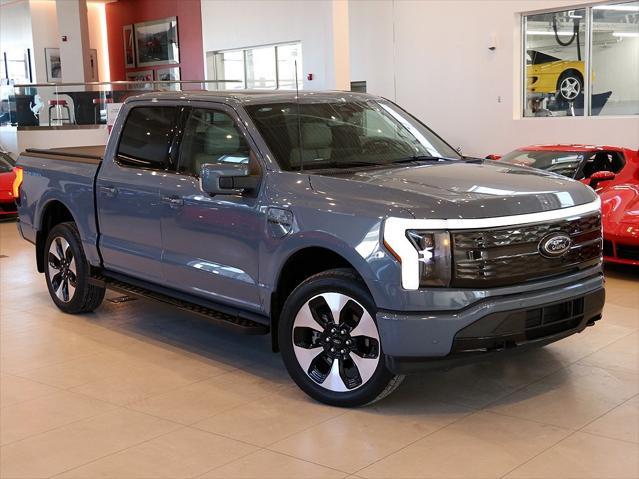 used 2023 Ford F-150 Lightning car, priced at $60,999