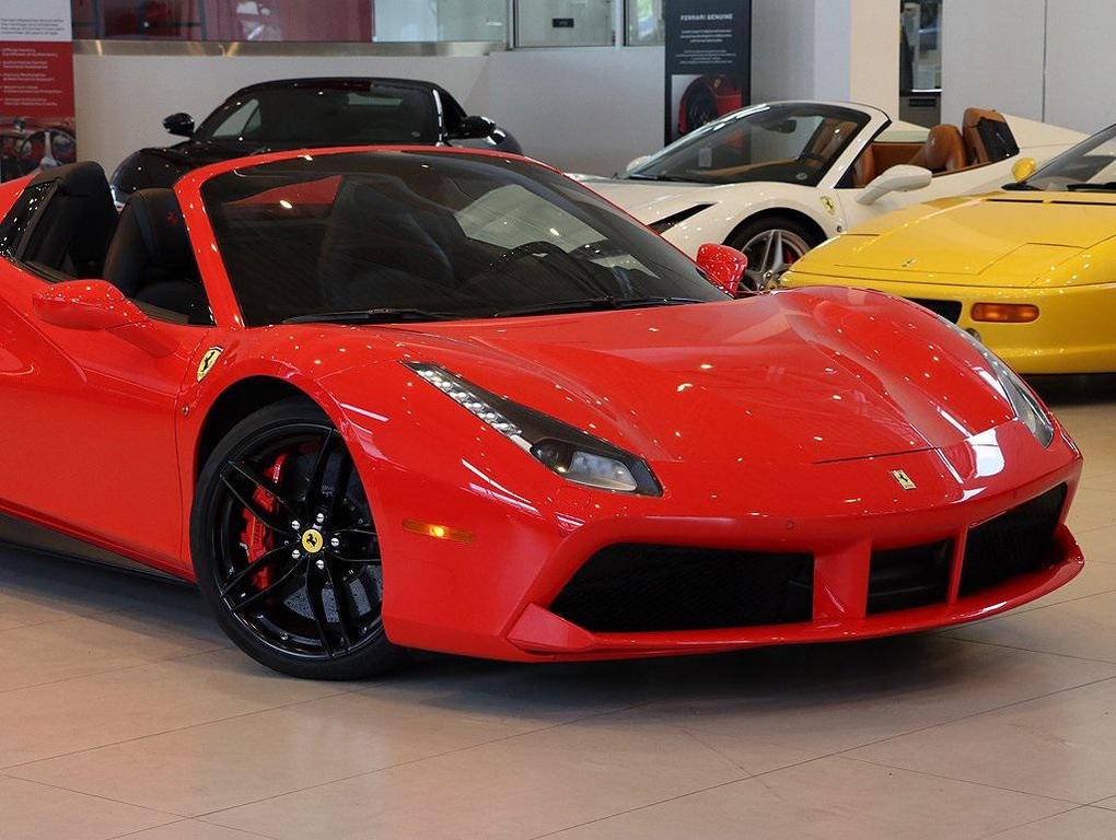 used 2018 Ferrari 488 Spider car, priced at $259,999