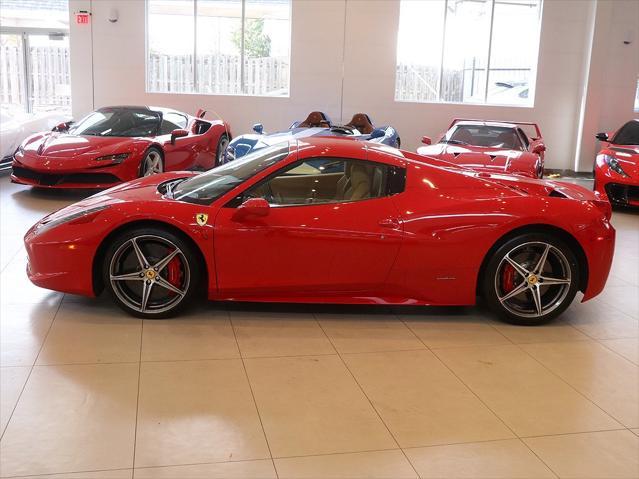 used 2015 Ferrari 458 Spider car, priced at $259,999