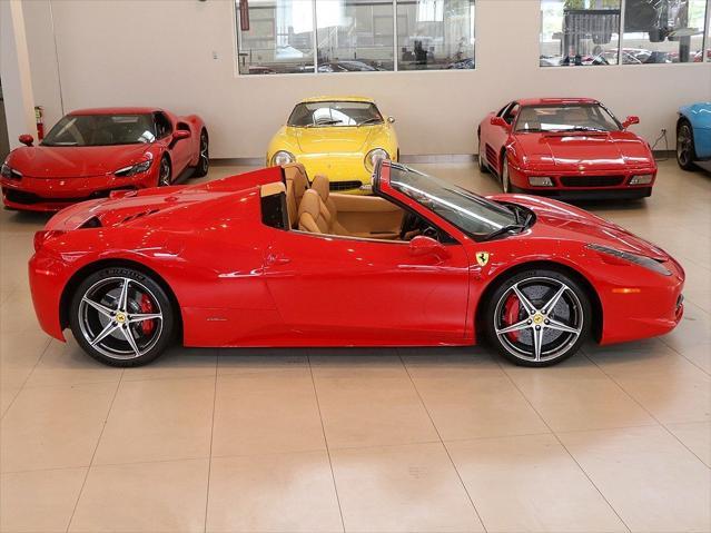 used 2015 Ferrari 458 Spider car, priced at $259,999