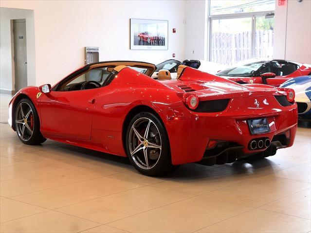 used 2015 Ferrari 458 Spider car, priced at $259,999