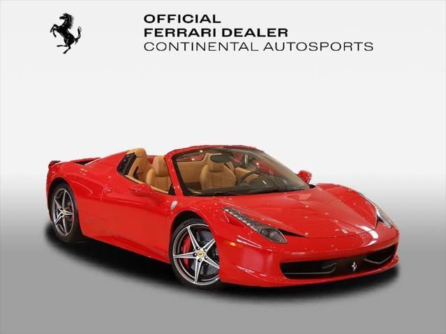 used 2015 Ferrari 458 Spider car, priced at $259,999