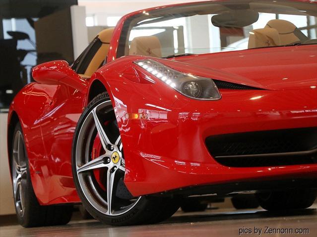 used 2015 Ferrari 458 Spider car, priced at $259,999