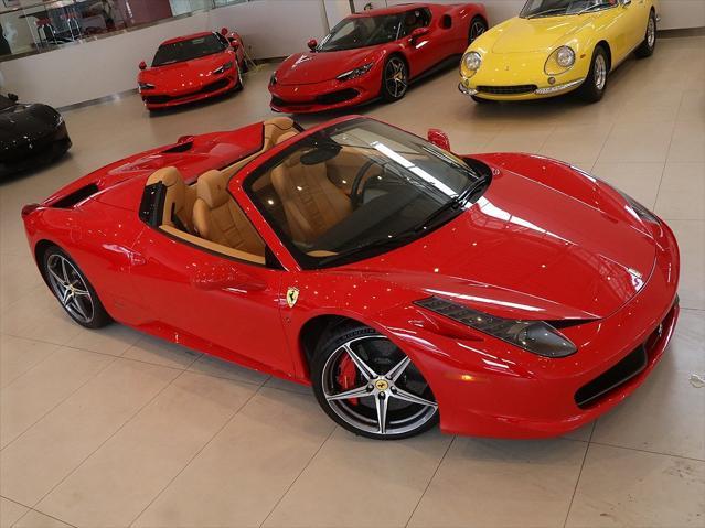 used 2015 Ferrari 458 Spider car, priced at $259,999