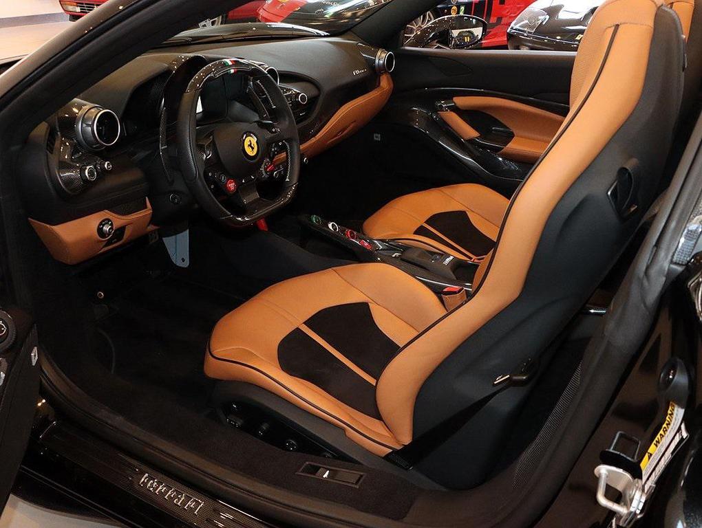 used 2023 Ferrari F8 Spider car, priced at $449,999